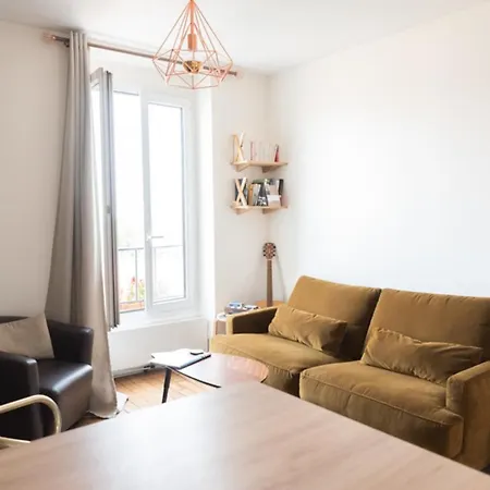Nice Apt Near Buttes Chaumant Park Paris